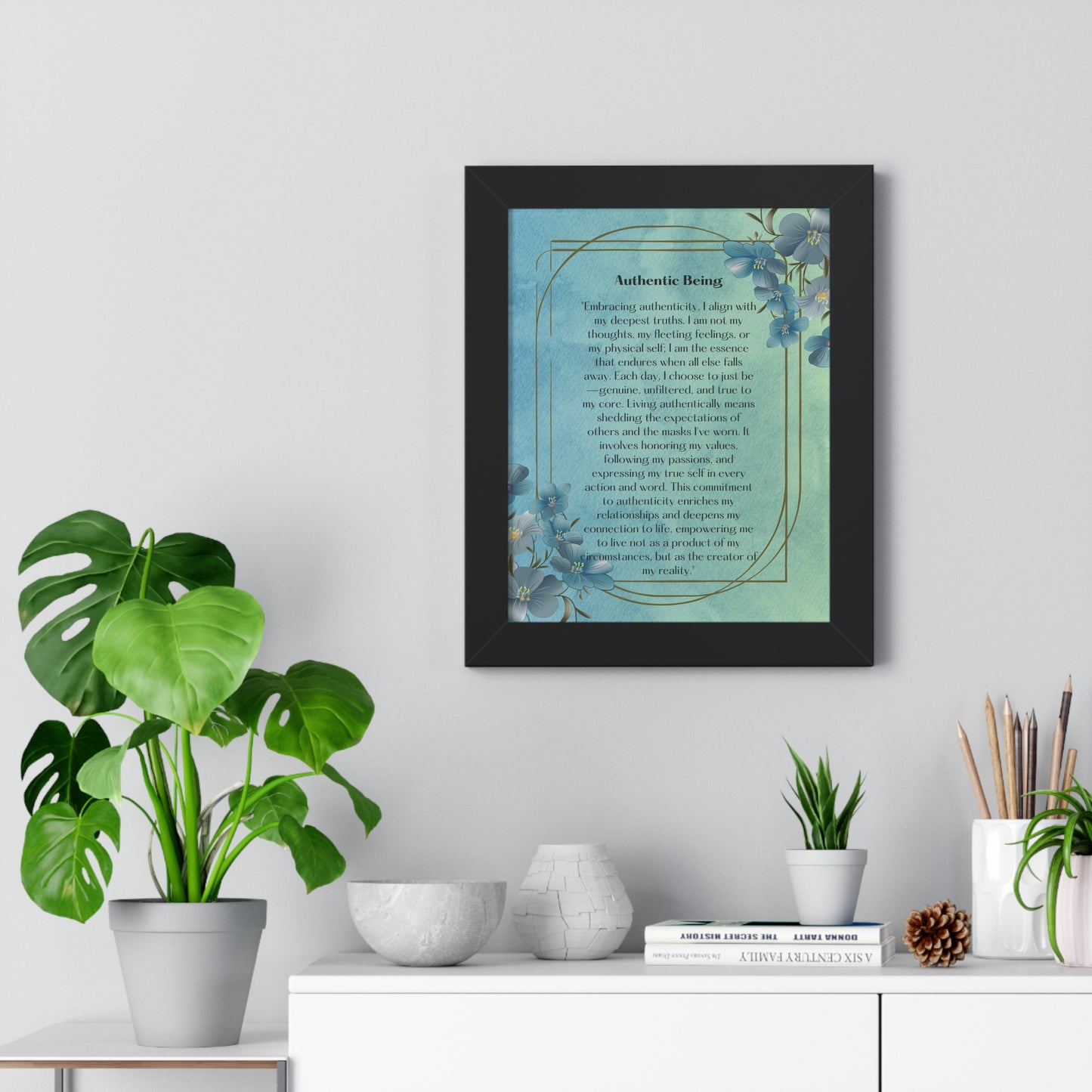 Framed Print – "Authentic Being"