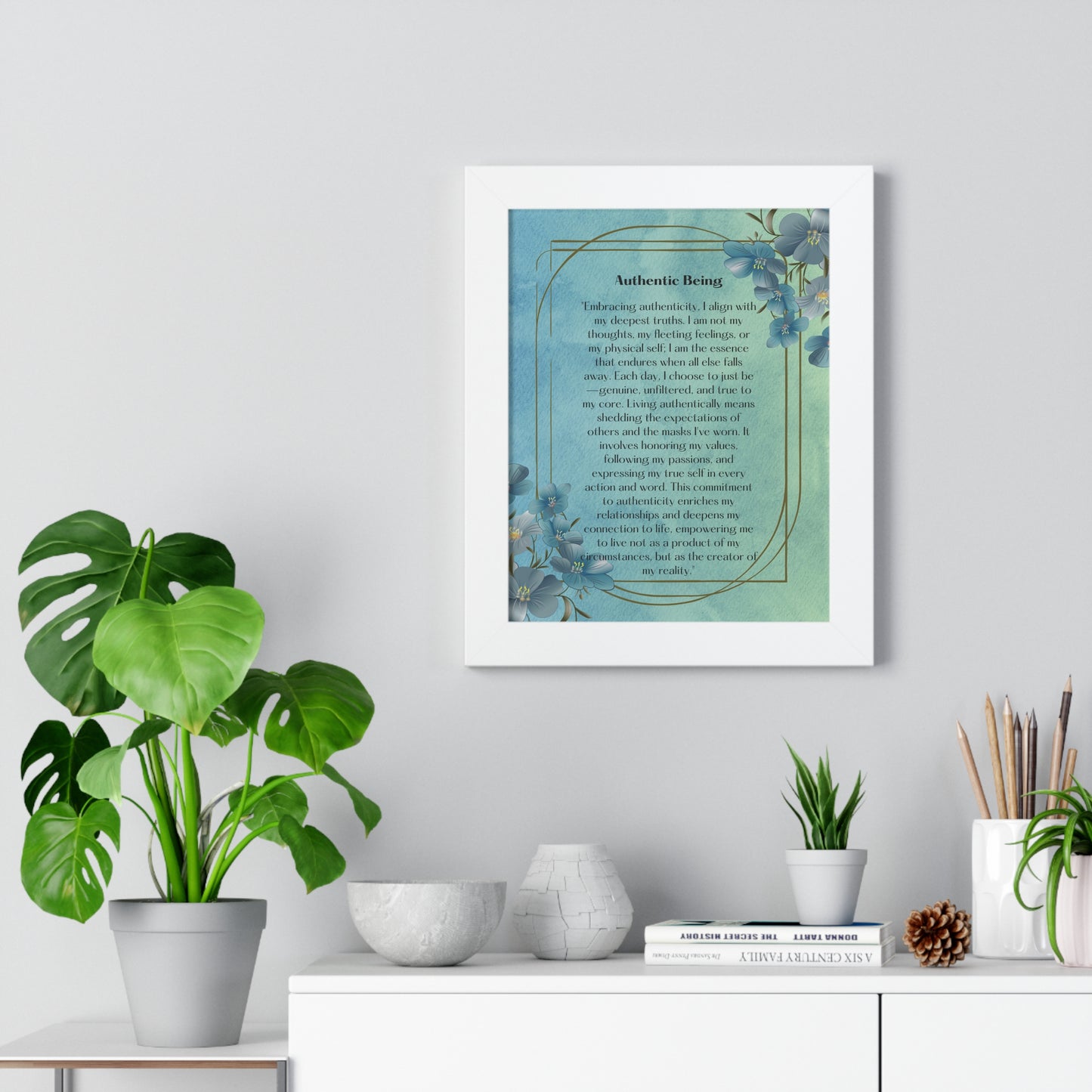 Framed Print – "Authentic Being"