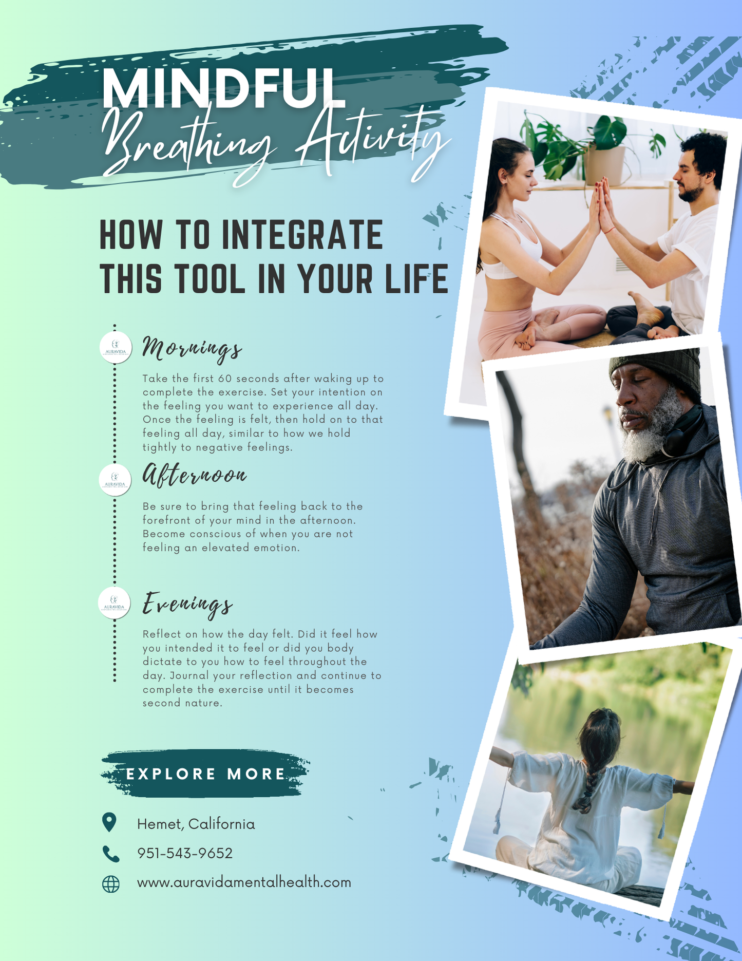 Mindfulness Breathing Activity